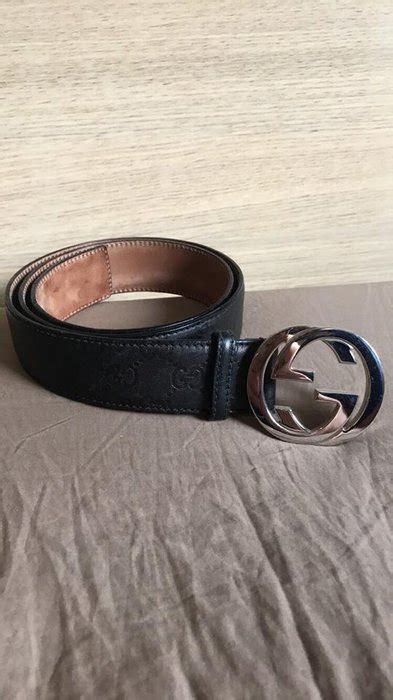 gucci riem heren blauw|Heren riemen van Gucci .